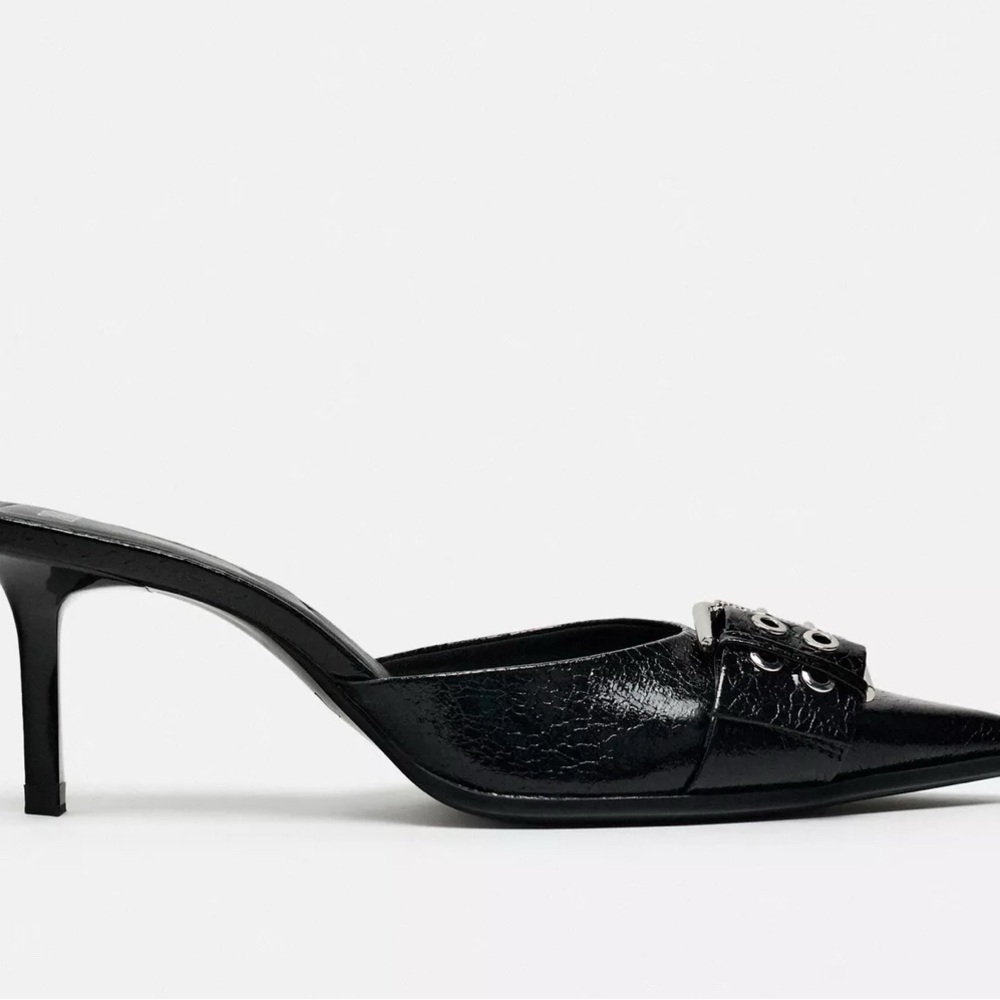 Black Pointed Toe Heels